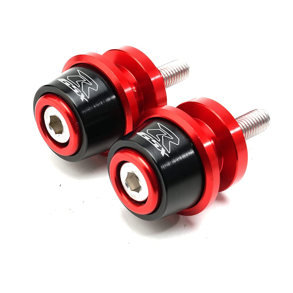 Motorcycle Swing Arm Spools Sliders, CNC Swing Arm Stand Screw, Swingarm Stand Paddock Compatible for Suzuki GSXR1000 GSXR1300 G