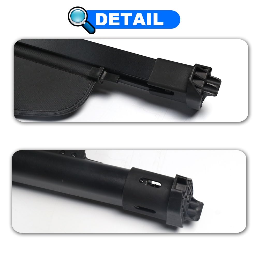 Boparauto Cargo Cover For Jeep Grand Cherokee (2 Row; Wl) 4Xe Accessories 2022 2023 2024 2025 Rear Black Trunk Shade Luggage Security Cover