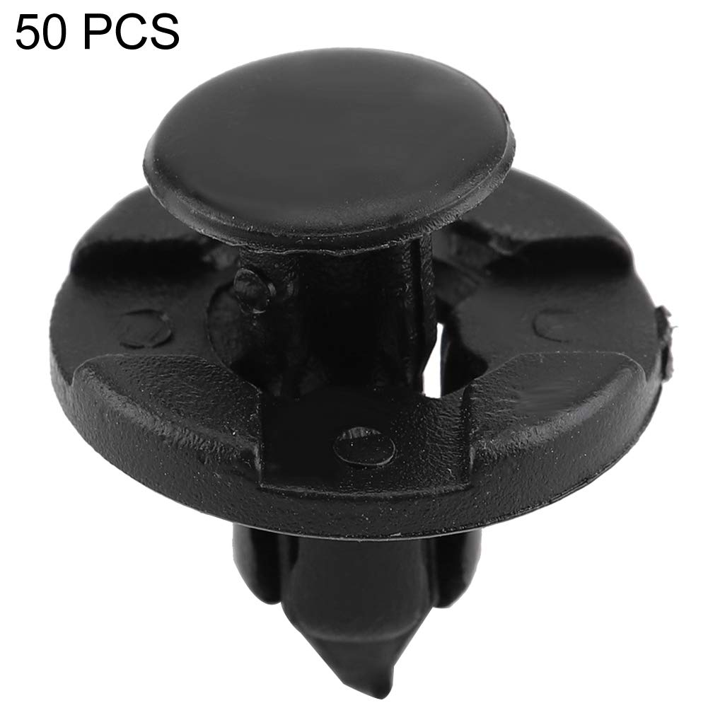 Interior Bumper Clips,Interior Bumper Mud Guard Trim Clips Fastener Kit For Nissan Xterra Versa Sentra Maxima(50Pcs)
