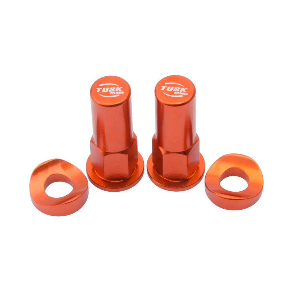 Tusk Rim Lock Nut/Spacer Kit Orange For Ktm 85 Sx 19/16 2020-2023