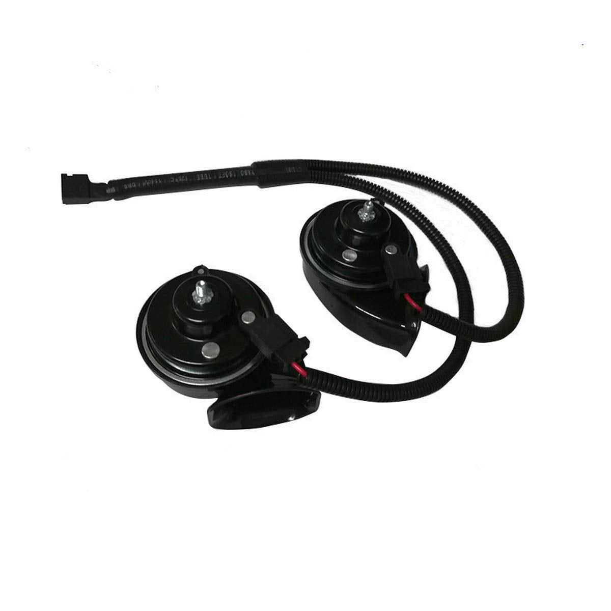 Herchr Speaker Wire Harness, 12V Car Horn 1 To 2 Speakers Adapter Connector Adaptor Plug Wiring Kit For For Toyotacar Truck Snail Horn