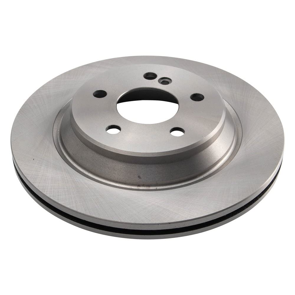 Trq Rear Brake Rotors Set Vented Compatible With 2000-2003 Mercedes-Benz Cl500 2000-2006 S430 2001-2006 S500