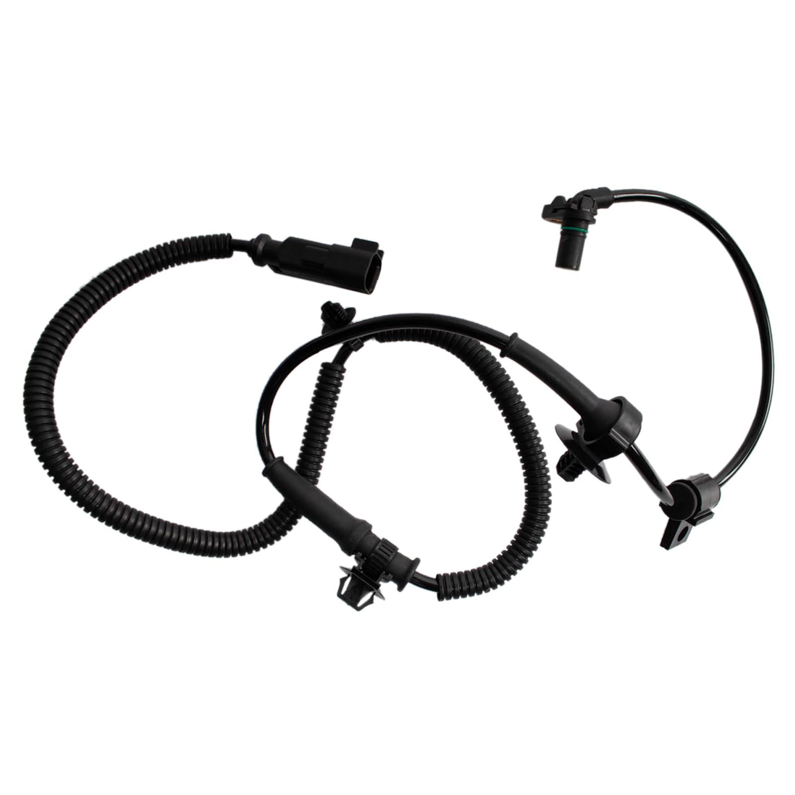 TRQ Front ABS Wheel Speed Sensor Compatible with 2011-2017 Ford Expedition 2011-2014 F-150 Lincoln Navigator