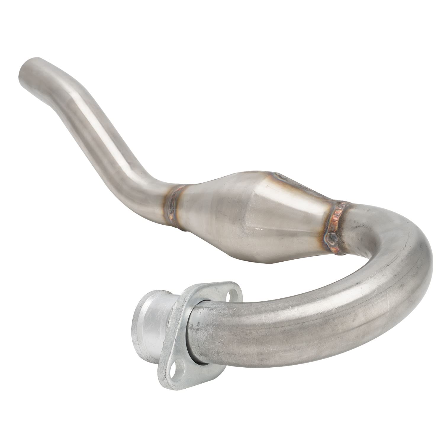 Jfg Racing Dirt Bike Exhaust,Slip On Exhaust Muffler Pipe Full Kit For Crf150F/Crf230F 2003-2017/Tao Tao Tbr7/Hawk 250 - Black