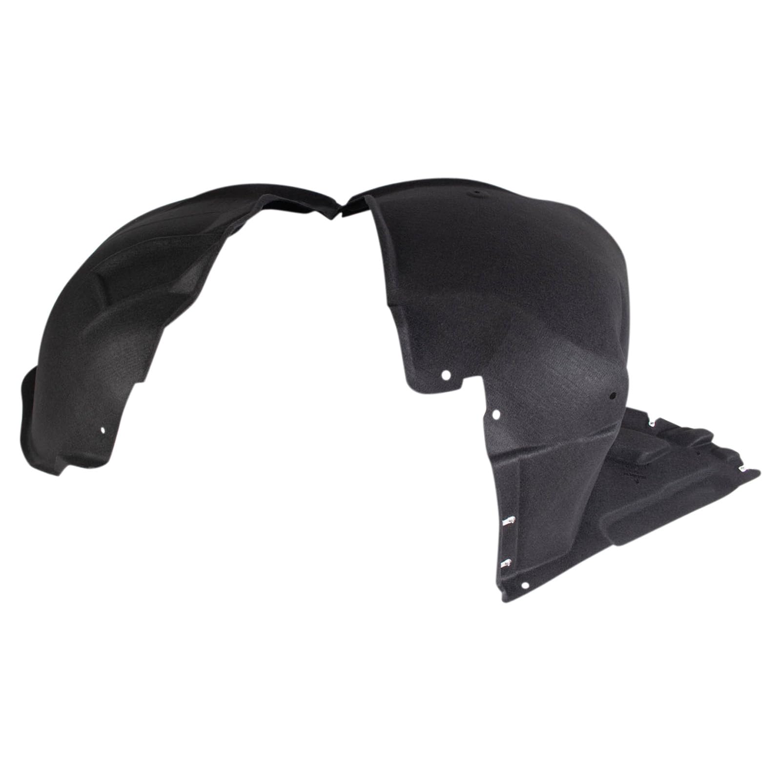 TRQ Front Left Inner Fender Liner Black Drivers Side Compatible with 2019-2022 Chevrolet Blazer GM1248298