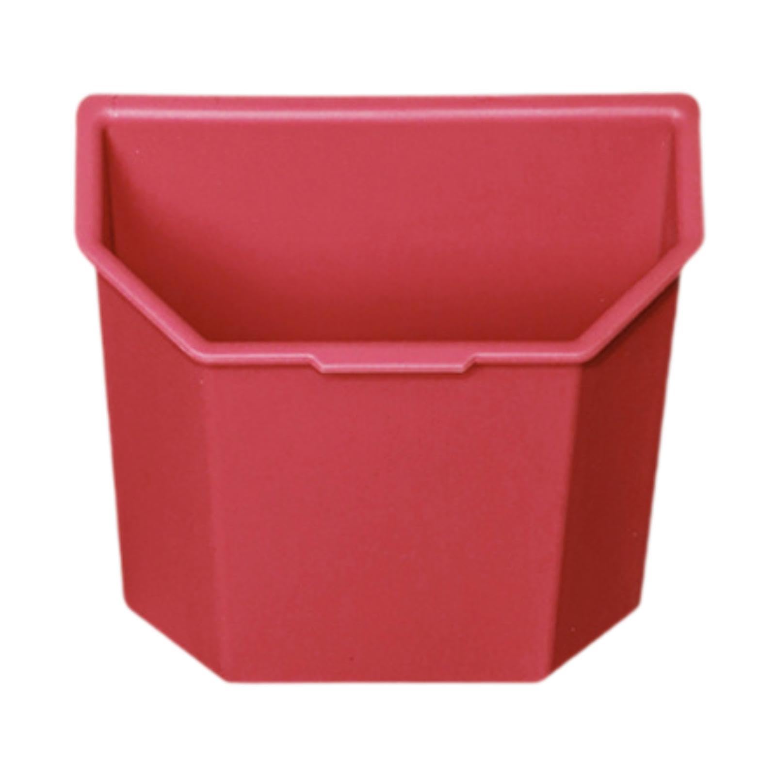 ECOMISTIQ Rear Center Console Organizer Easy to Use Replacement Sturdy Car Garbage Can Red | Trash Cans & Wastebaskets | Househo