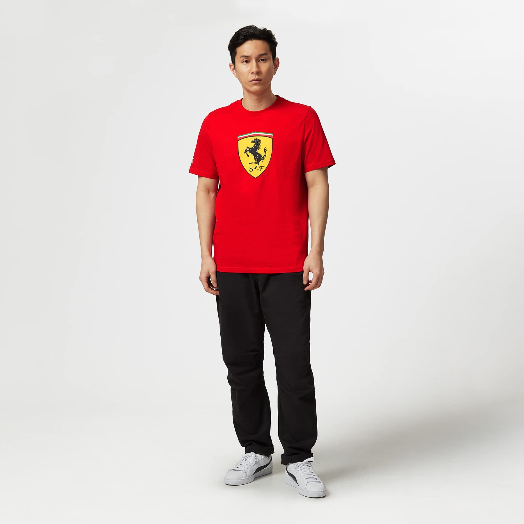 Scuderia Ferrari - Shield T-Shirt - Men - Red - Size: M