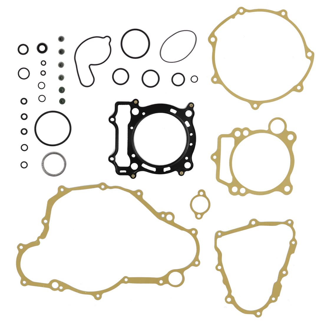 Cylinman Yfz450 Complete Gasket Kit Set Fit For Yamaha Yfz450 Yfz 450 2004-2009 2012-2013 Top & Bottom End Set