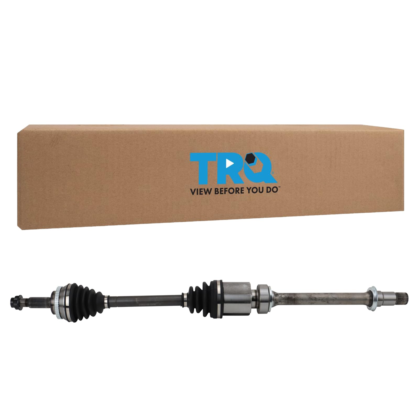 Trq Front Right Cv Axle Shaft Assembly Passenger Side Compatible With 2009-2010 Pontiac Vibe Toyota Corolla 2009-2013 Matrix