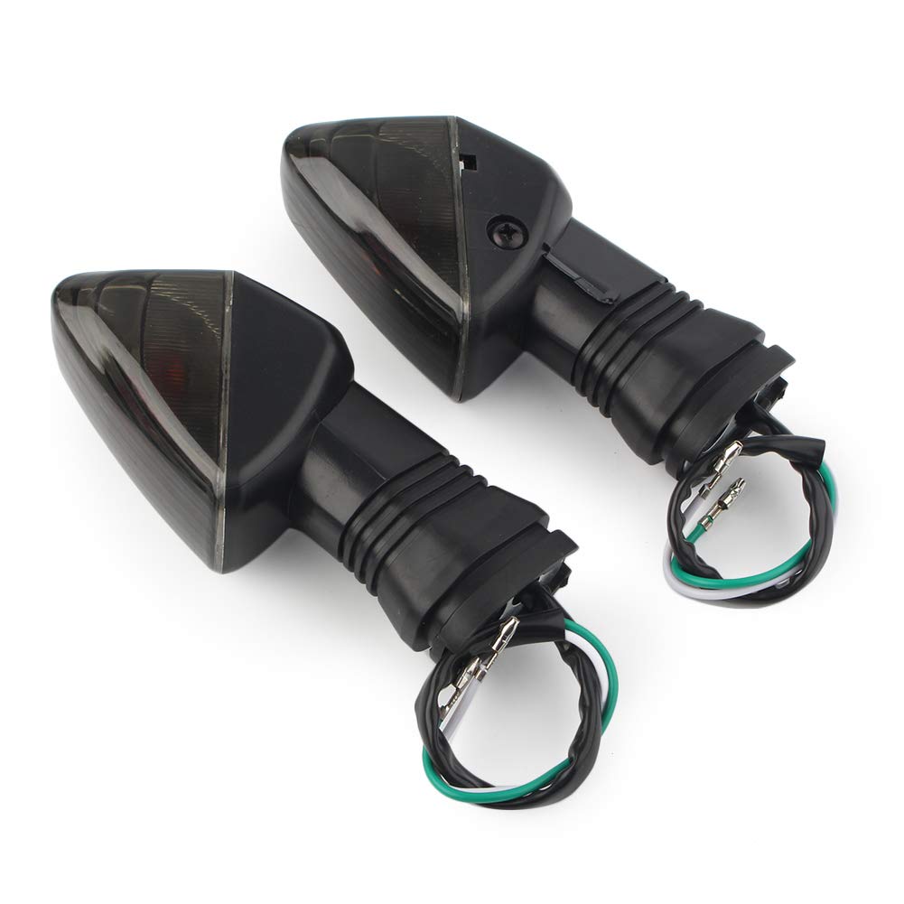 Newsmarts Motorcycle Turn Signal Indicator Light Blinker Lamp Replacement for KAWASAKI KLR 650 2008-2017 / NINJA 650R 2006-2008 