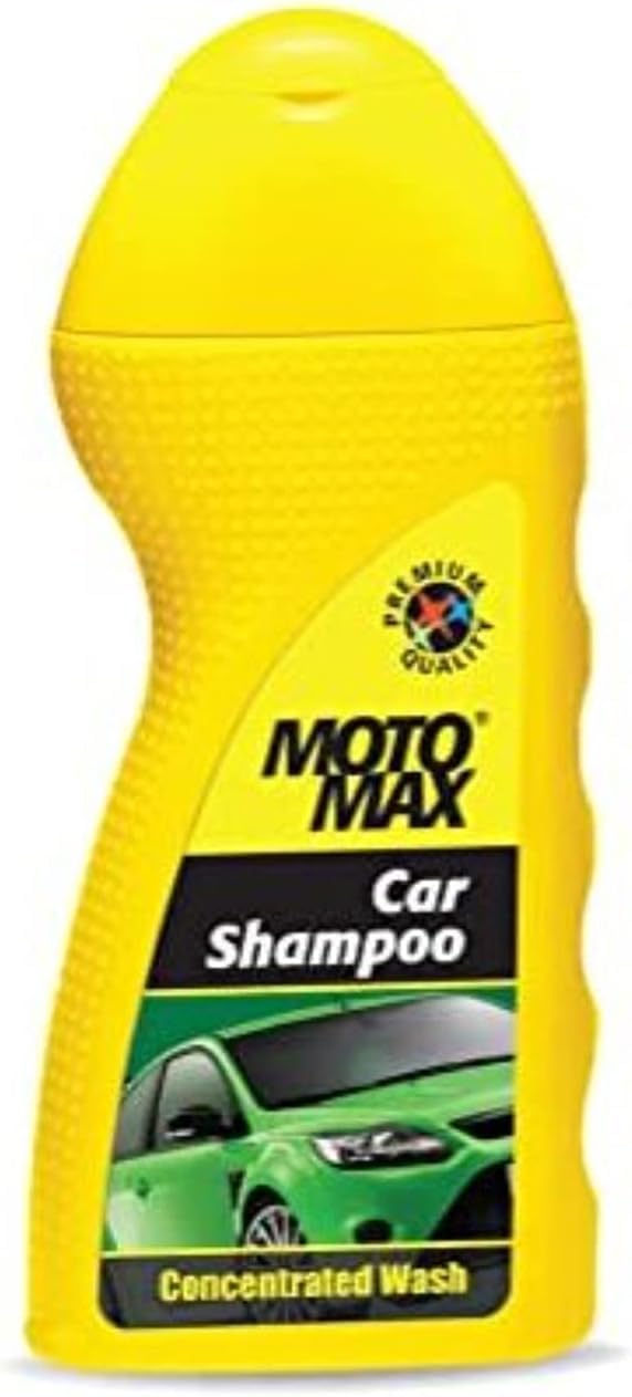 Motomax Car & Bike Shampoo 100 Ml Concentrate Liquid | Removes Tough Stains, Cleans And Shines Cars, Bike, Motorbikes, Motorcycl
