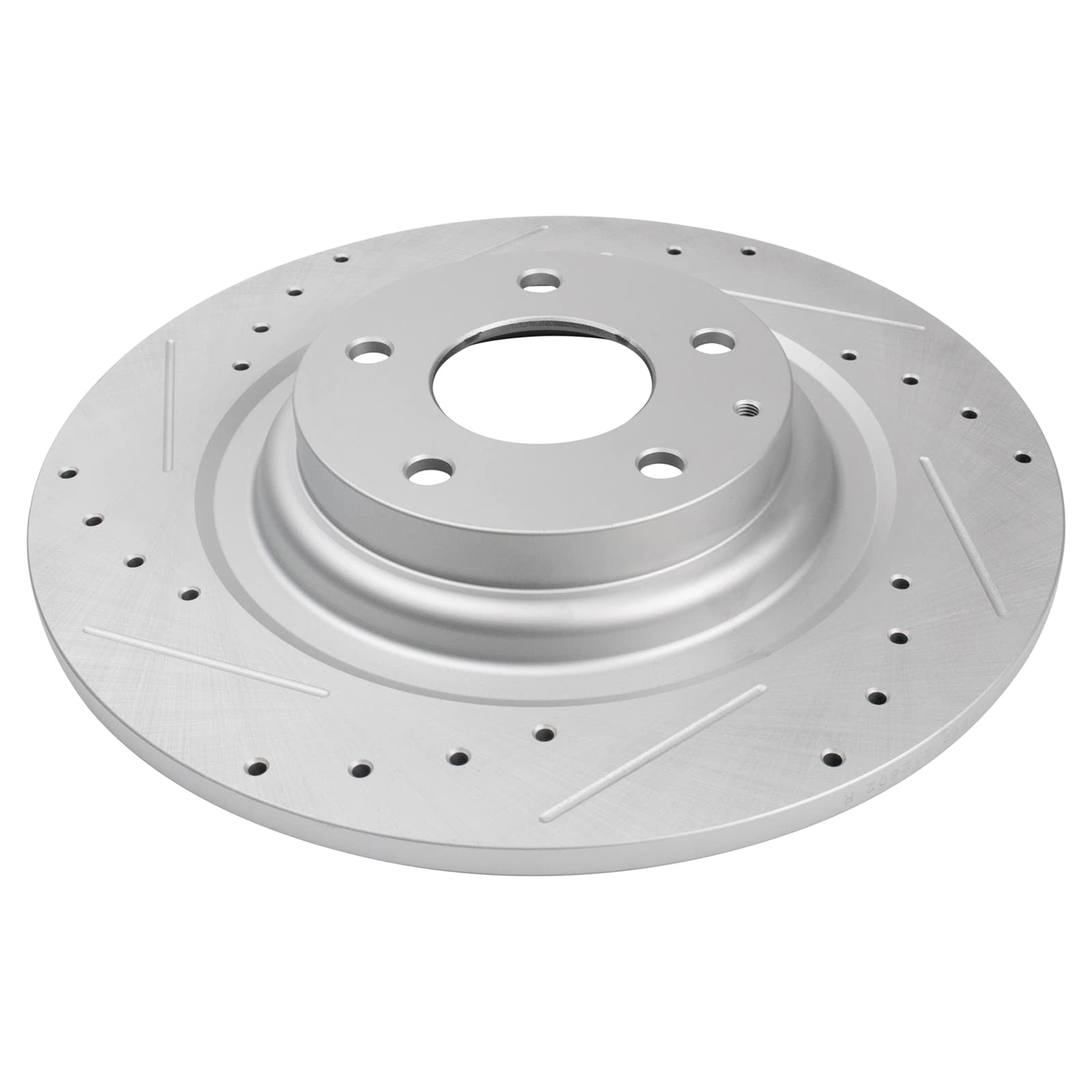 Trq Rear Performance Brake Rotors Set Premium G-Coated Compatible With 2016-2023 Mazda Cx-9