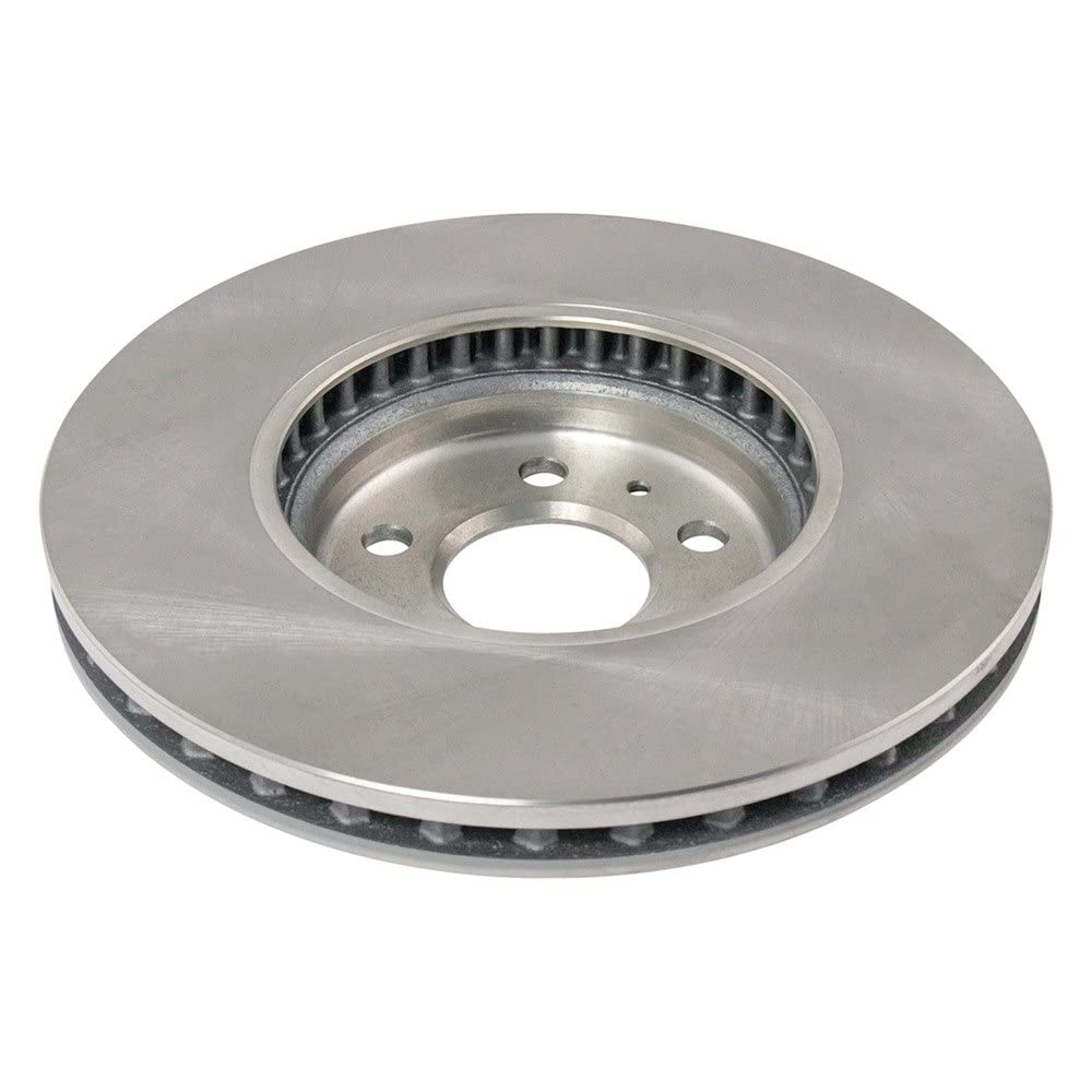 Trq Front Brake Rotors Set Vented Compatible With 2009-2011 Audi A4 A4 Quattro 2010-2011 A5 A5 Quattro Q5