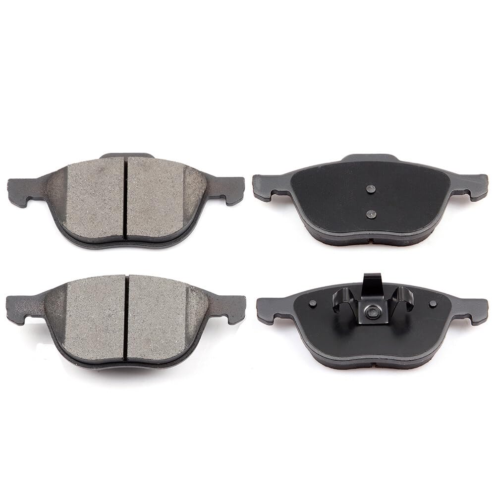 Eccpp D1044-7947 Front Ceramic Disc Brake Pad Set Fit For Ford For Escape 2013-2019,For Ford For Focus 2004-2007 201-2018,For Fo