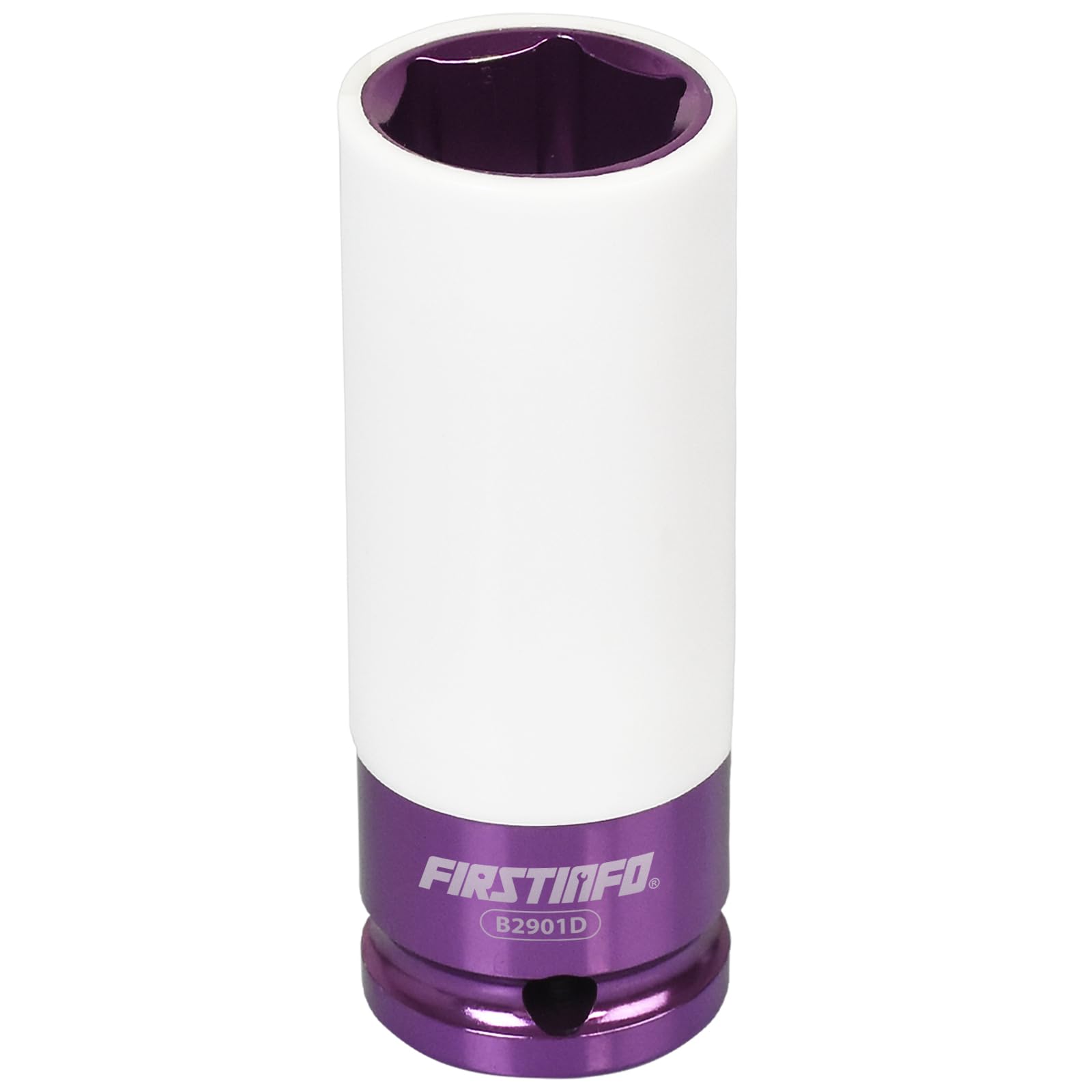 Firstinfo B2901D 1/2-Inch Drive X22Mm Non-Marring Protective Wheel Lug Nut Impact Socket