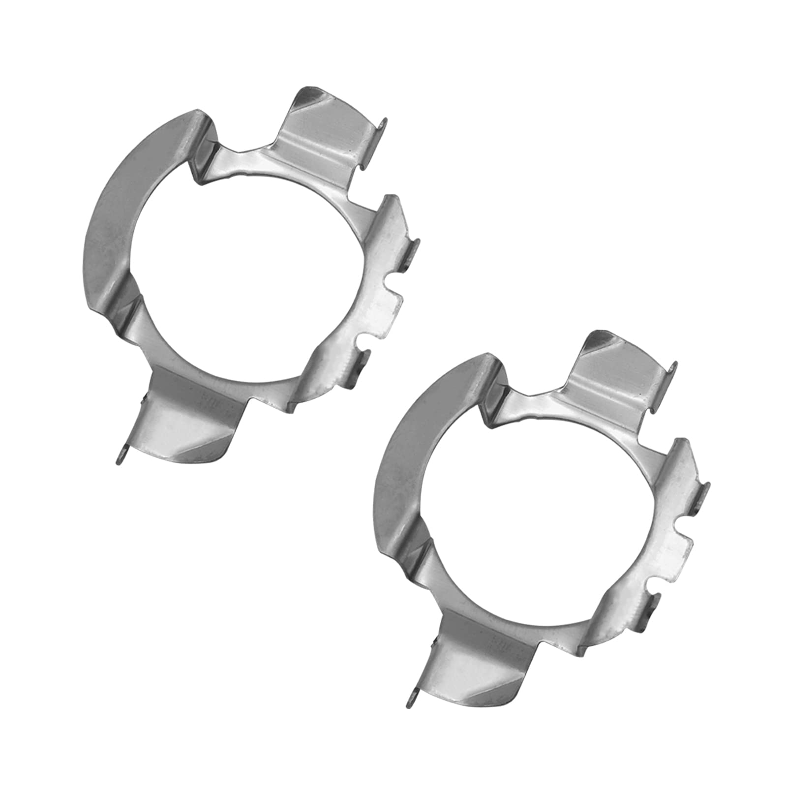 1 Pair H7 Led Adapter Led Headlamp Retainer, H7 Led Headlamp Adapter Bulb Base Holder Socket Retainer Compatible With Vw/Mercede