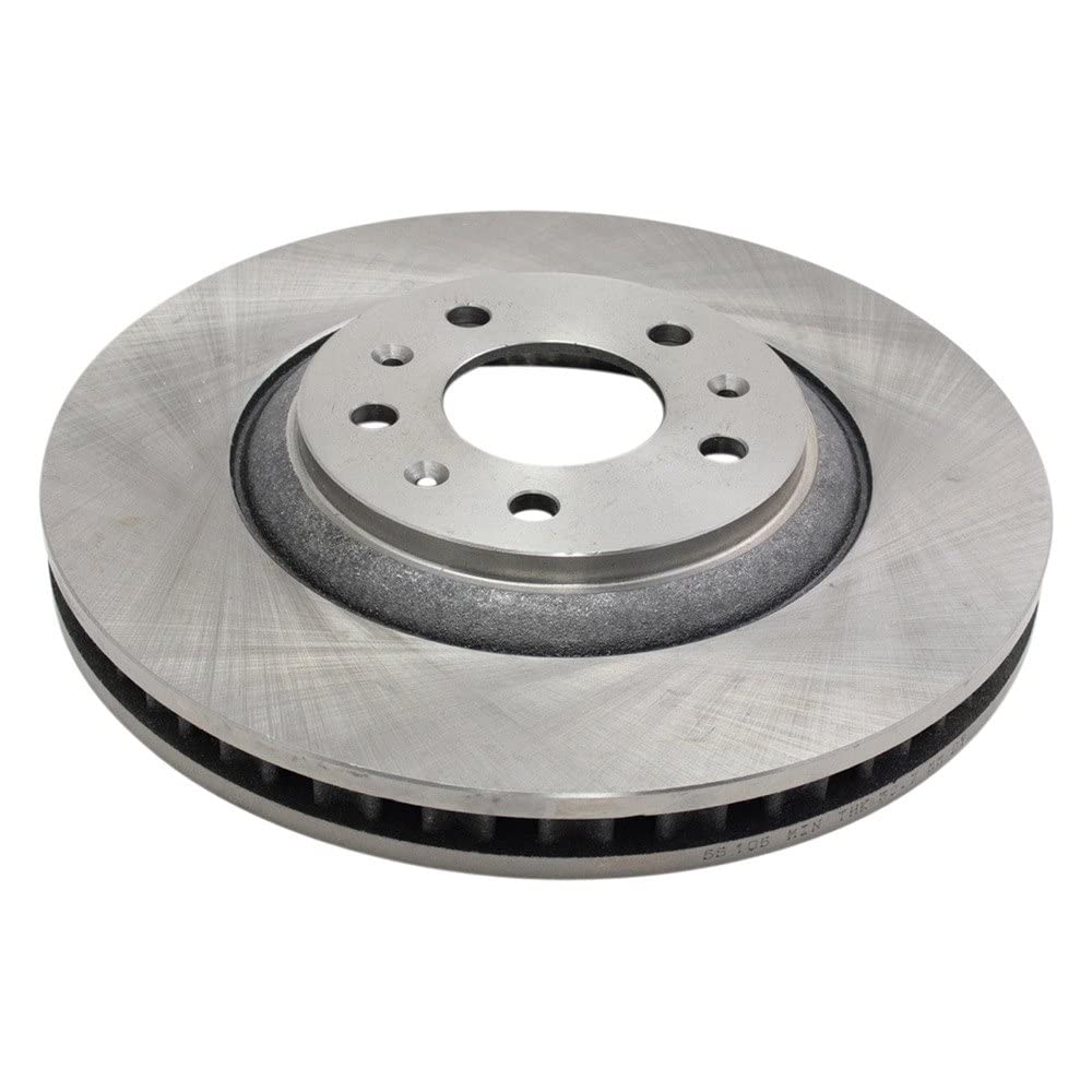 Trq Front Brake Rotors Set Vented Compatible With 2004-2007 Cadillac Cts 2006-2011 Sts