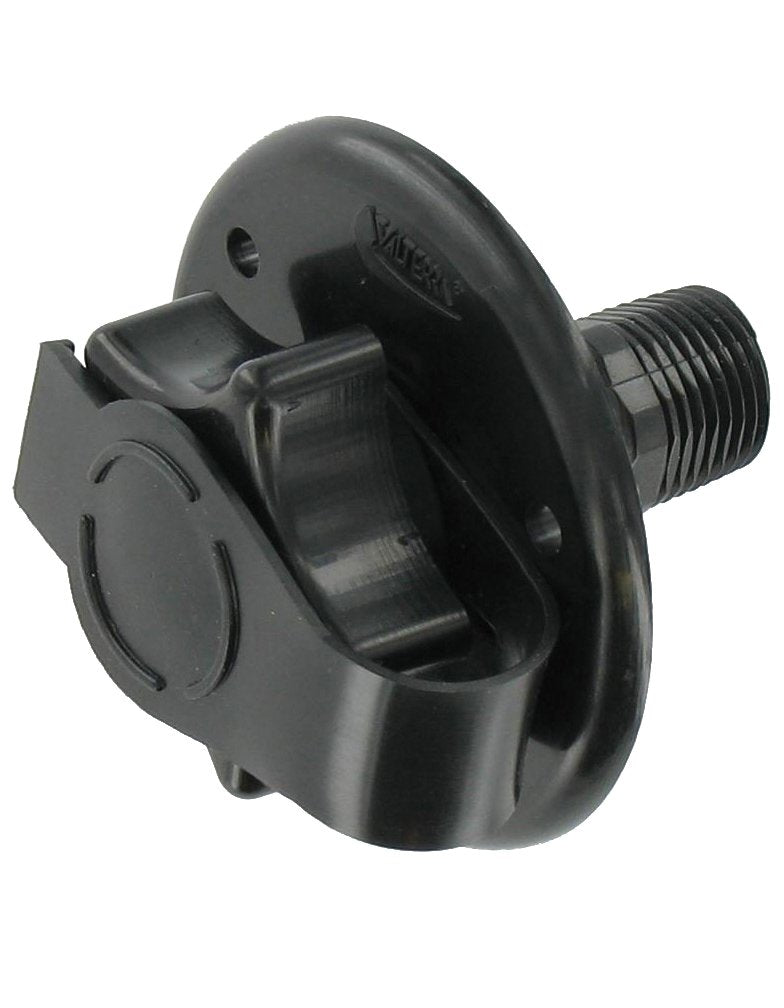 Valterra A01-0168BK Black 2-3/4' Flange Water Inlet