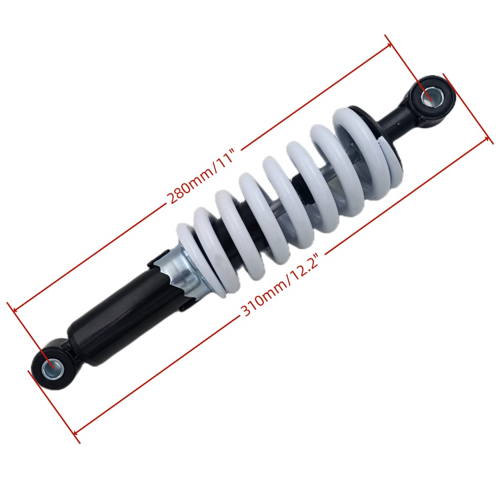 Ztdzzh 280Mm Shock Absorber Rear Suspension For 90Cc 110Cc125Cc 150Cc Dirt Bike Motorcycle Atv Motor Scooter