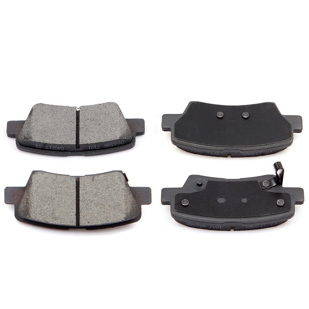 Eccpp D1445-8428 Rear Ceramic Disc Brake Pad Set Fit For Hyundai Azera 2012-2017,For Hyundai Sonata 2009-2014,For Kia Optima 201