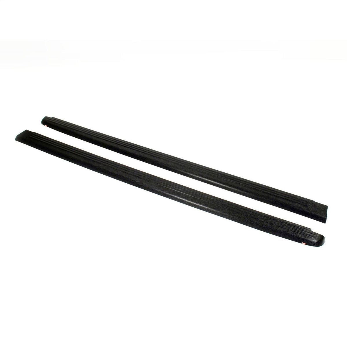 Wade 72-00157 Truck Bed Rail Caps Black Ribbed Finish without Stake Holes for 2007-2013 Silverado 1500 & 2007-2014 Silverado 250