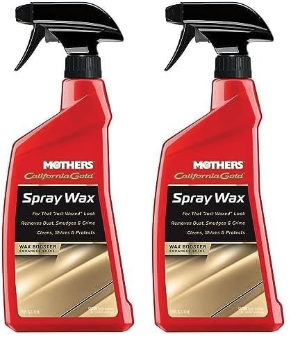 Mothers 05724 California Gold Spray Wax, 24 Oz. (Pack Of 2)