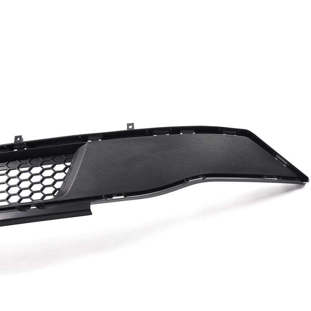 PIT66 Honeycomb Style Lower Grille for 2018-2021 Ford Mustang, Black Plastic