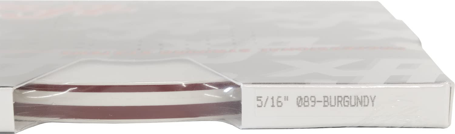 Universal Tfx 0005089 - Auto Customizing Dual Pinstripe - 5/16'' X 150' (1/8 Stripe, 1/8'' Gap, Then 1/16 Stripe) - 089-Burgundy