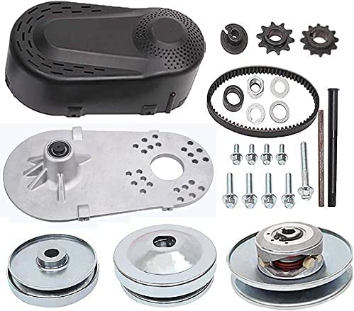 FDJ Predator 212CC Torque Converter Kit 30 Series 3/4' Go Kart Mini Bike Comet Clutch Set 3/4' Inch 10T #40 or #41 Chain Driver Pulley Replacement Comet TAV2 Go-Kart Torque Converter kit