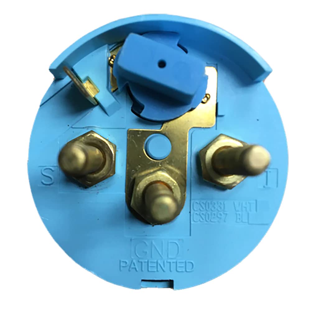 Faria 13721 Chesapeake Fuel Level Gauge - Black Ss, 2