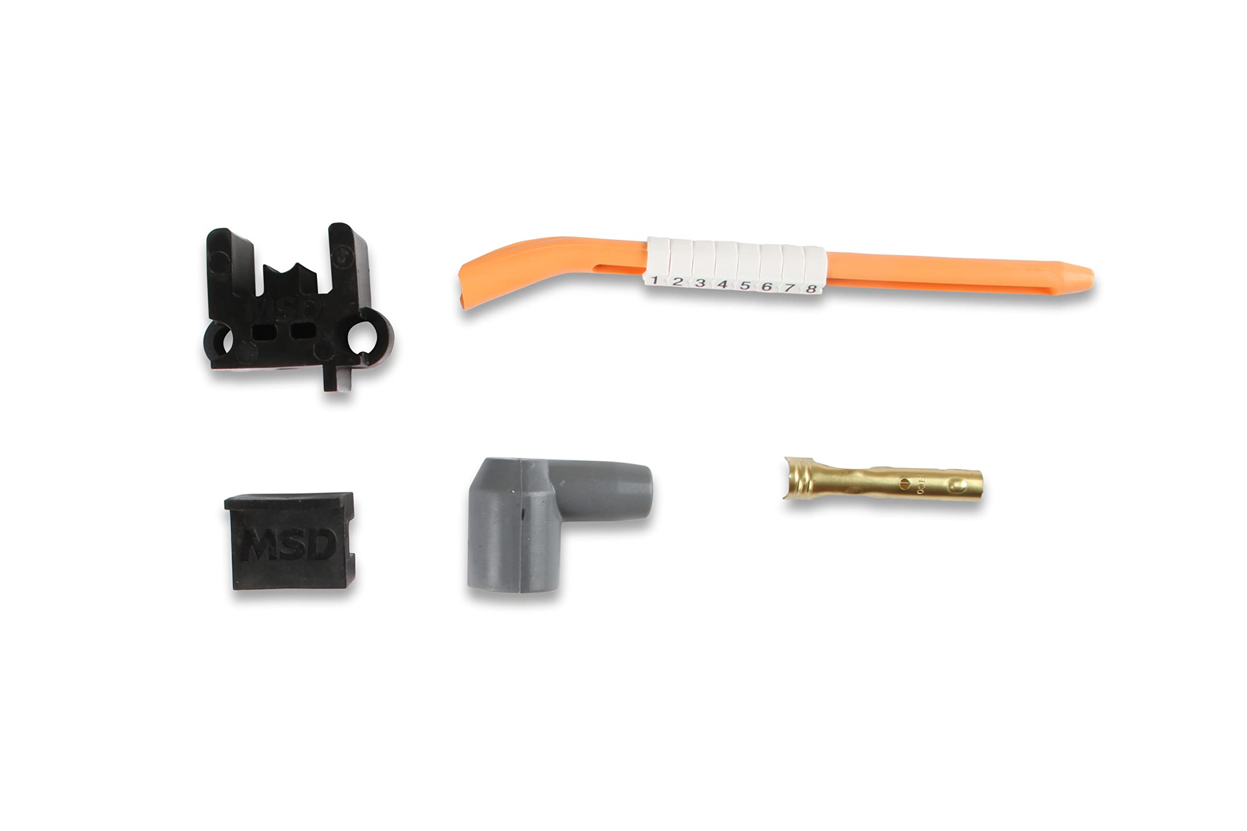 Msd 31359 Super Conductor Spark Plug Wire Set Red