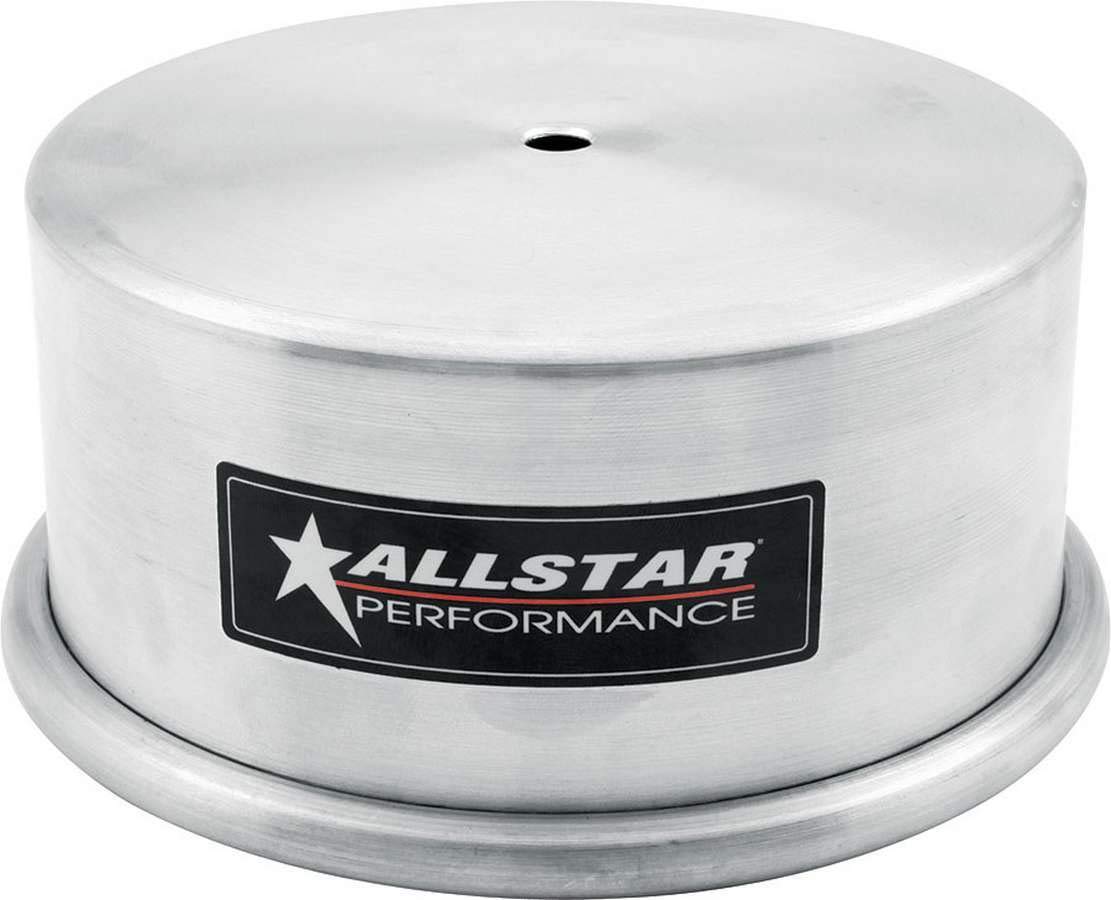 Allstar Performance ALL26043 5-1/8'' Mounting Diameter 2.5'' Tall Standard Model Spun Aluminum Carburetor Hat