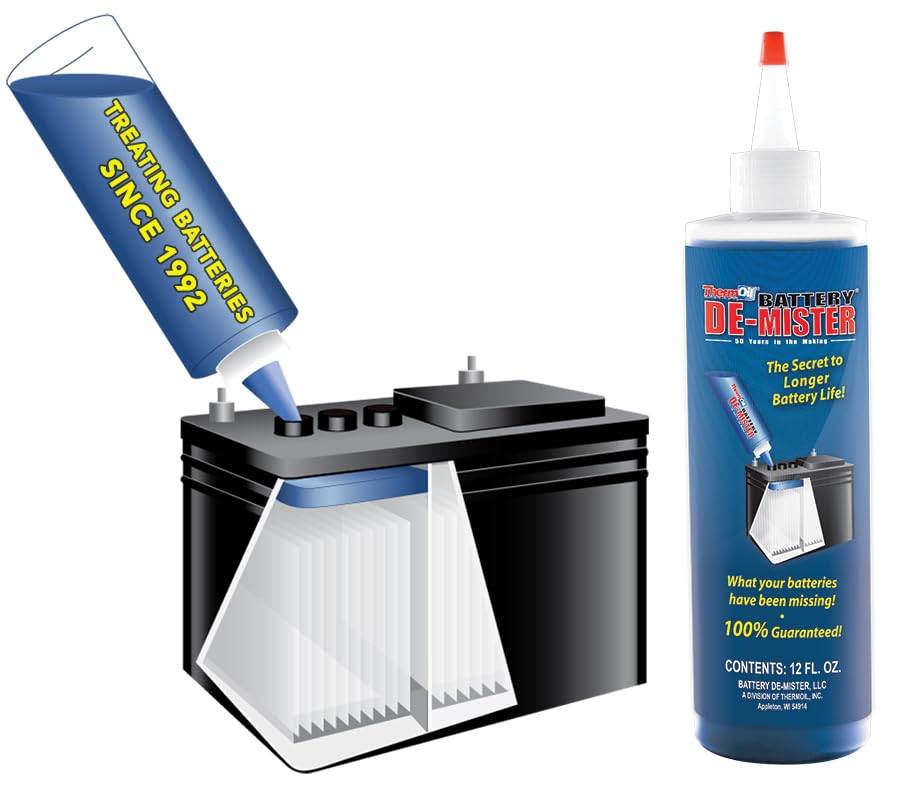 Thermoil De-Mister Eliminates Golf Cart Battery Corrosion Greatly Extends Battery Life Greatly Reduces Water Consumption & Toxic