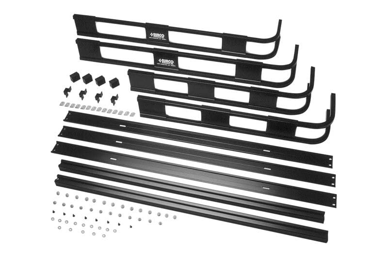 Surco Black Aluminum Safari Roof Rack For Cargo, Luggage, And Bikes. Premium Quality Made In The Usa. For Truck, Car, Van, Suv.