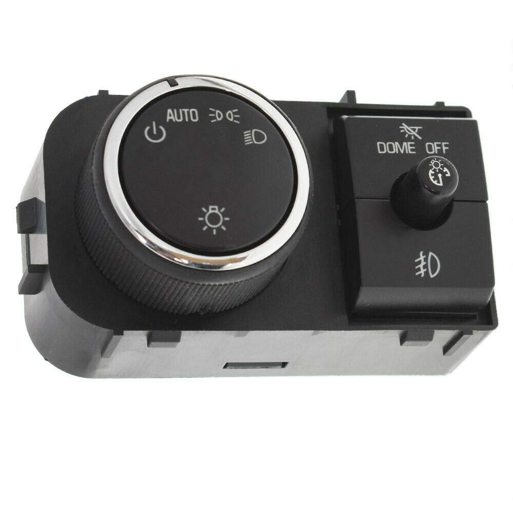 25858705 1527J Equipment Headlamp, Instrument Panel Dimmer, And Dome Lamp Switch, With Fog Lamp Switch