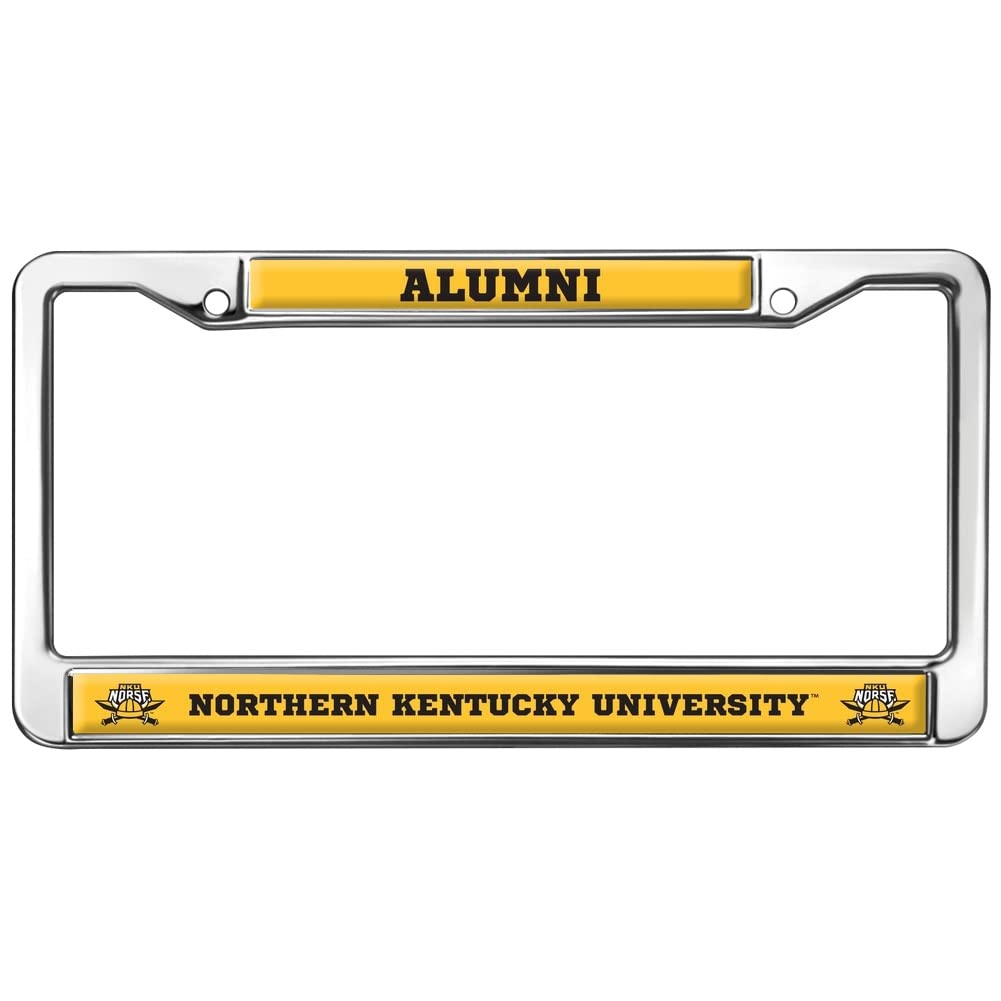 Northern Kentucky Alumni Logo Full Size Standard License Plate Metal Frame