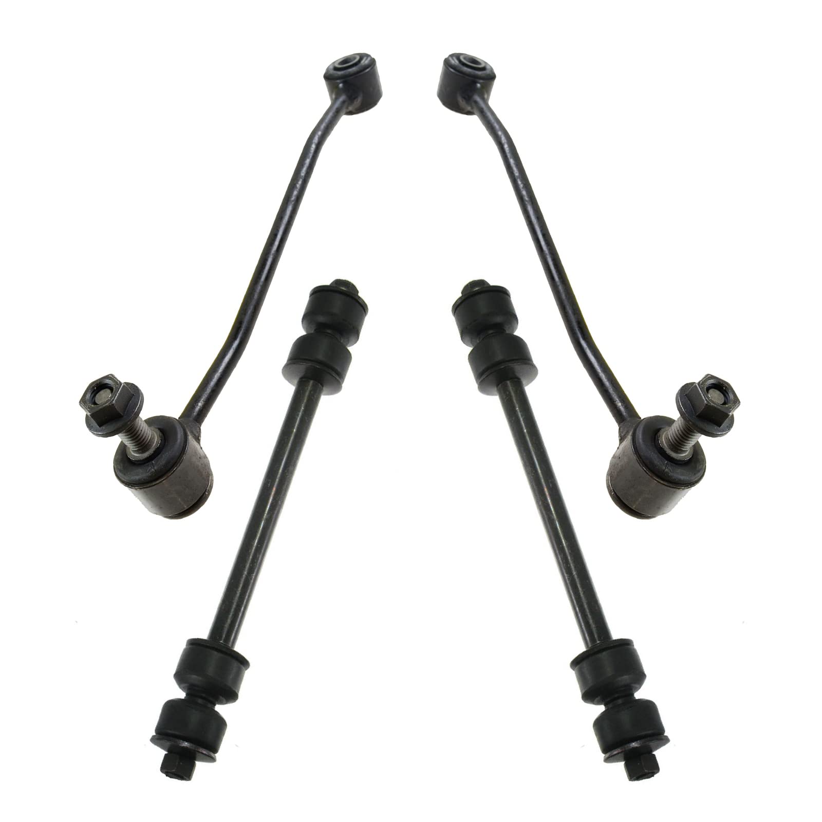 Trq Front & Rear Sway Bar Stabilizer Link Set Compatible With 1998-2011 Ford Ranger 1998-2005 Mazda B3000 1998-2009 B4000
