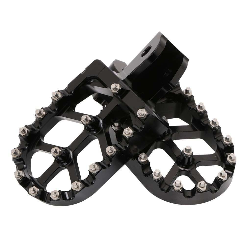 AnXin Dirt Bike Foot Pegs Motorcycle Footpegs Foot Pedals Rests CNC for CRF250F 19-24 XR150L 15-24 CRF150F CRF230F 03-19 Hawk 25