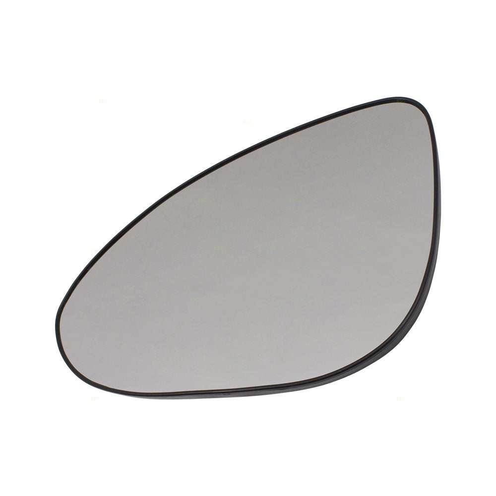 Brock Replacement Driver Side Door Mirror Glass With Base Without Heat Compatible With 12-18 Sonic 95132581