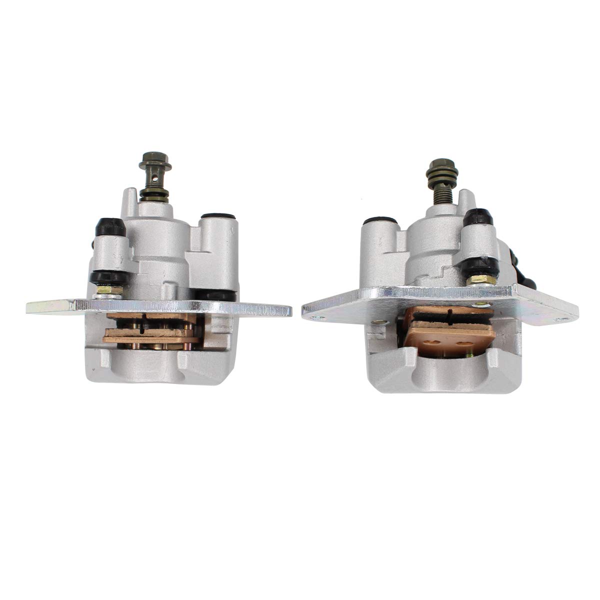 Pack Of 2 Front Left & Right Brake Caliper W/ Pads For Honda Rancher 420 Trx420 Foreman 500 Trx500 Foreman Rubicon 500 Atv