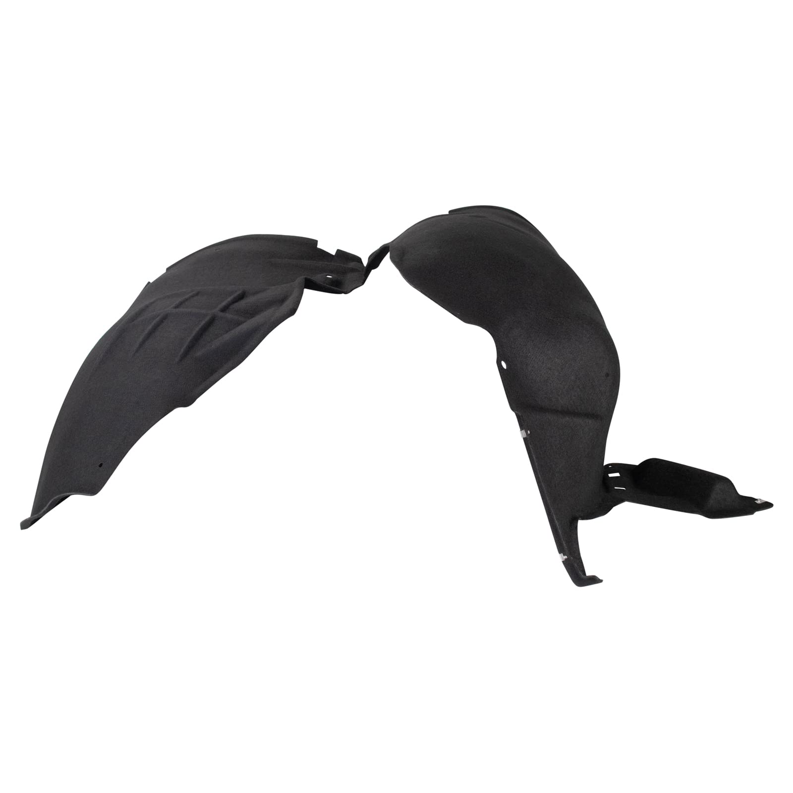 Trq Front Inner Fender Liner Set Compatible With 2020-2023 Gmc Acadia Gm1248304 Gm1249304