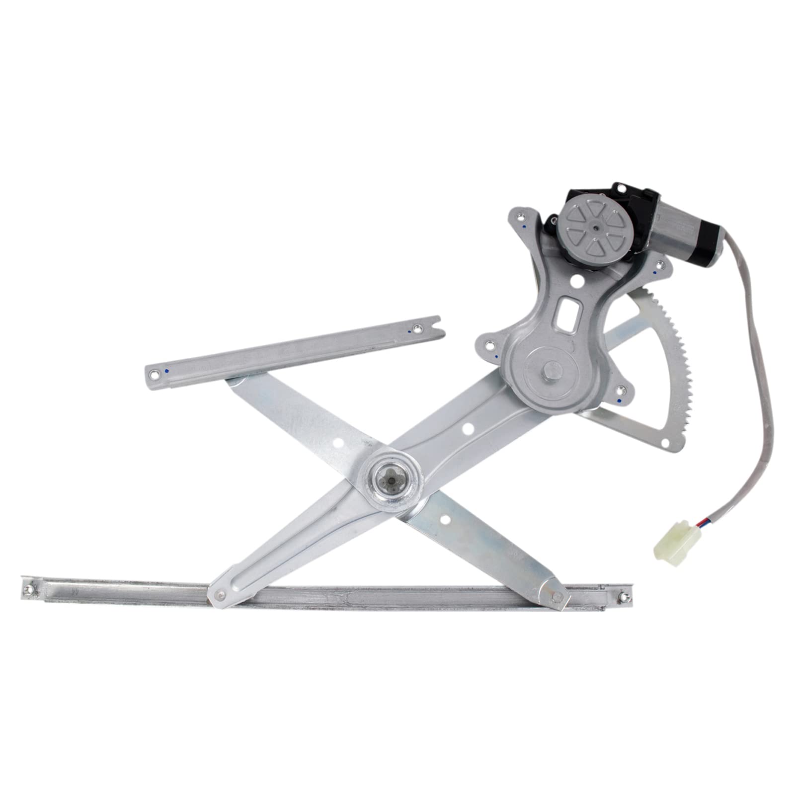 Trq Front Right Power Window Regulator & Motor Assembly Passenger Side Compatible With 2001-2007 Toyota Highlander To1351146