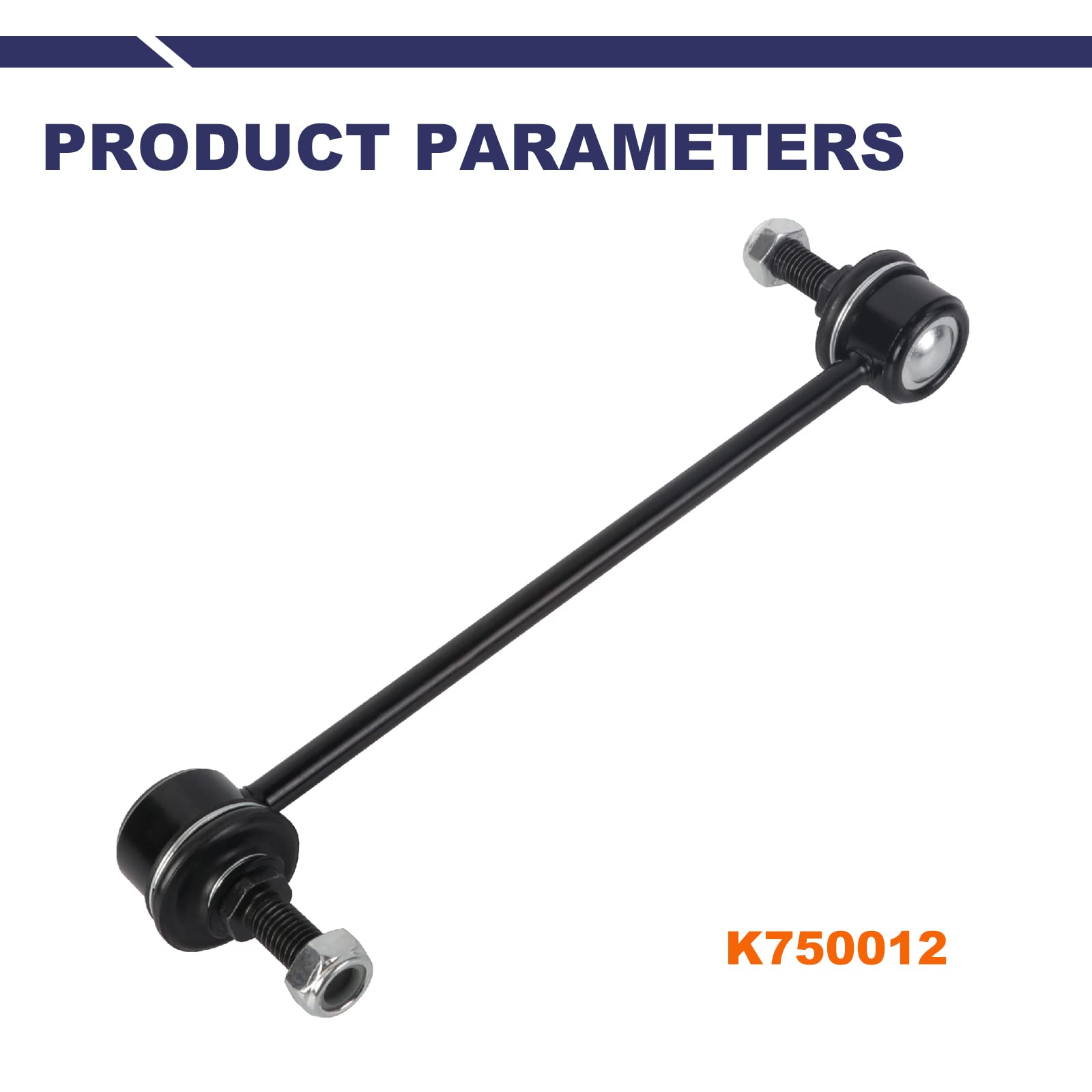 Stiueoav K750012 Sway Bar Link - Front Stabilizer End Link Compatible With 2005-2010 Cobalt?2006-2011 Hhr?2007-2010 G5?2005-2006