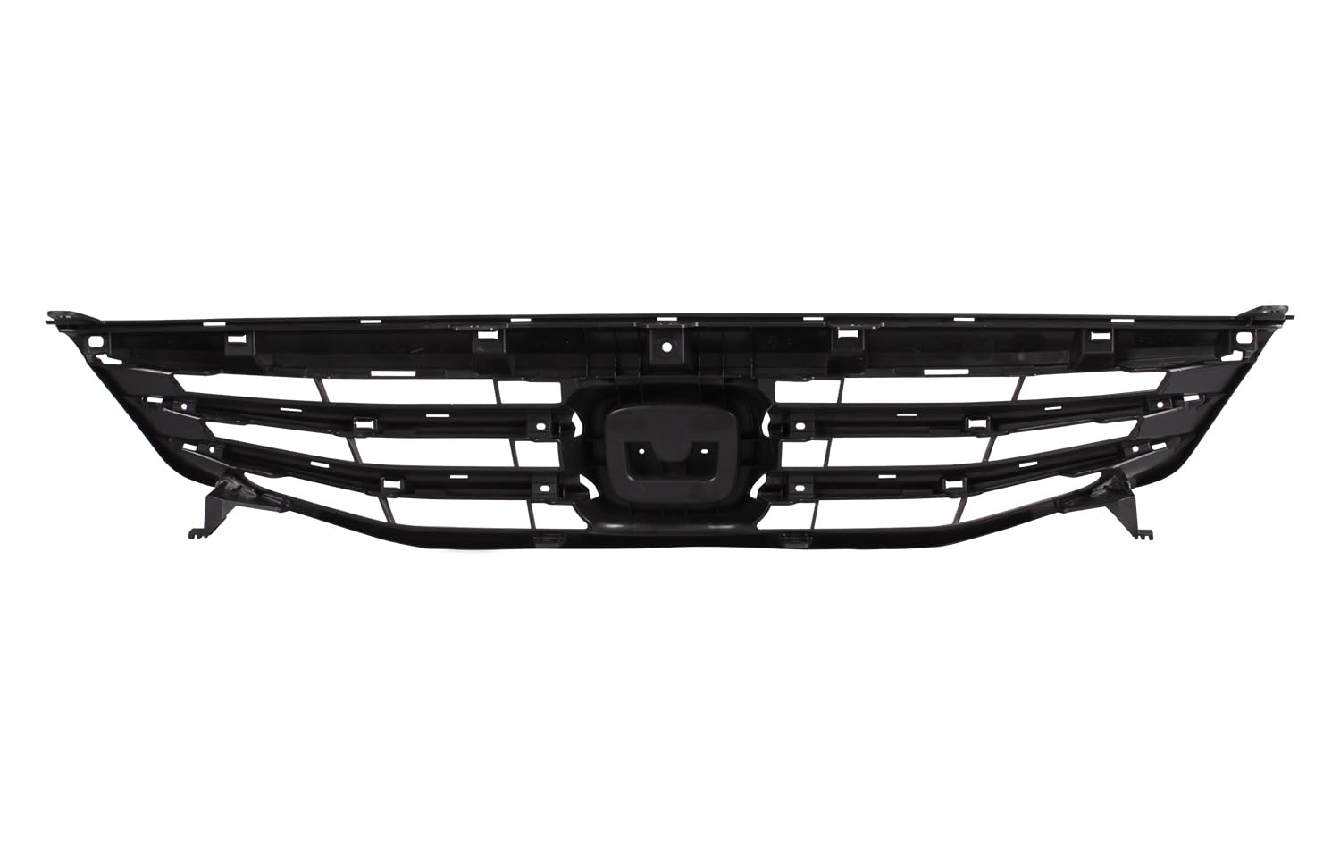 TYG (CAPA QUALITY) Front Grille Compatible with 2011-2012 Honda Accord Sedan, ABS OEM Replacement Bumper Grill for HO1200203 711