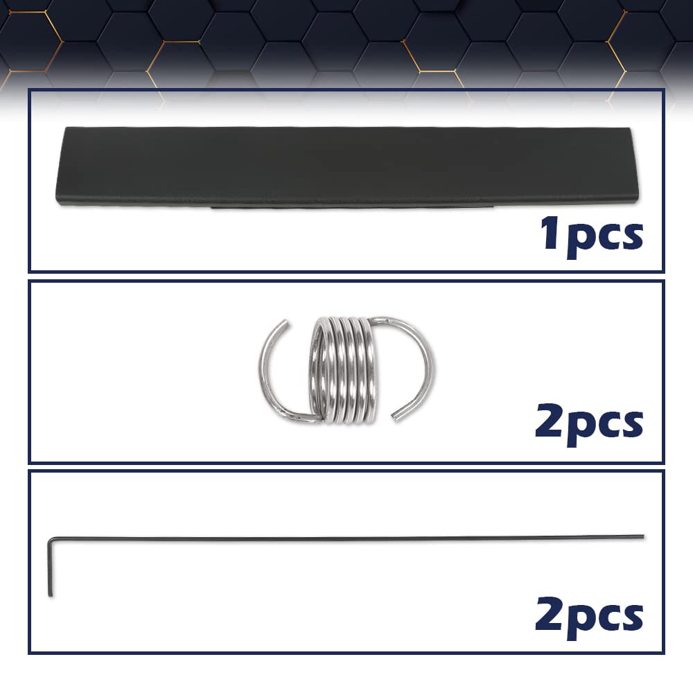 Pit66 Flexible Step Tailgate Molding Compatible With Ford F250 F350 2011-2016