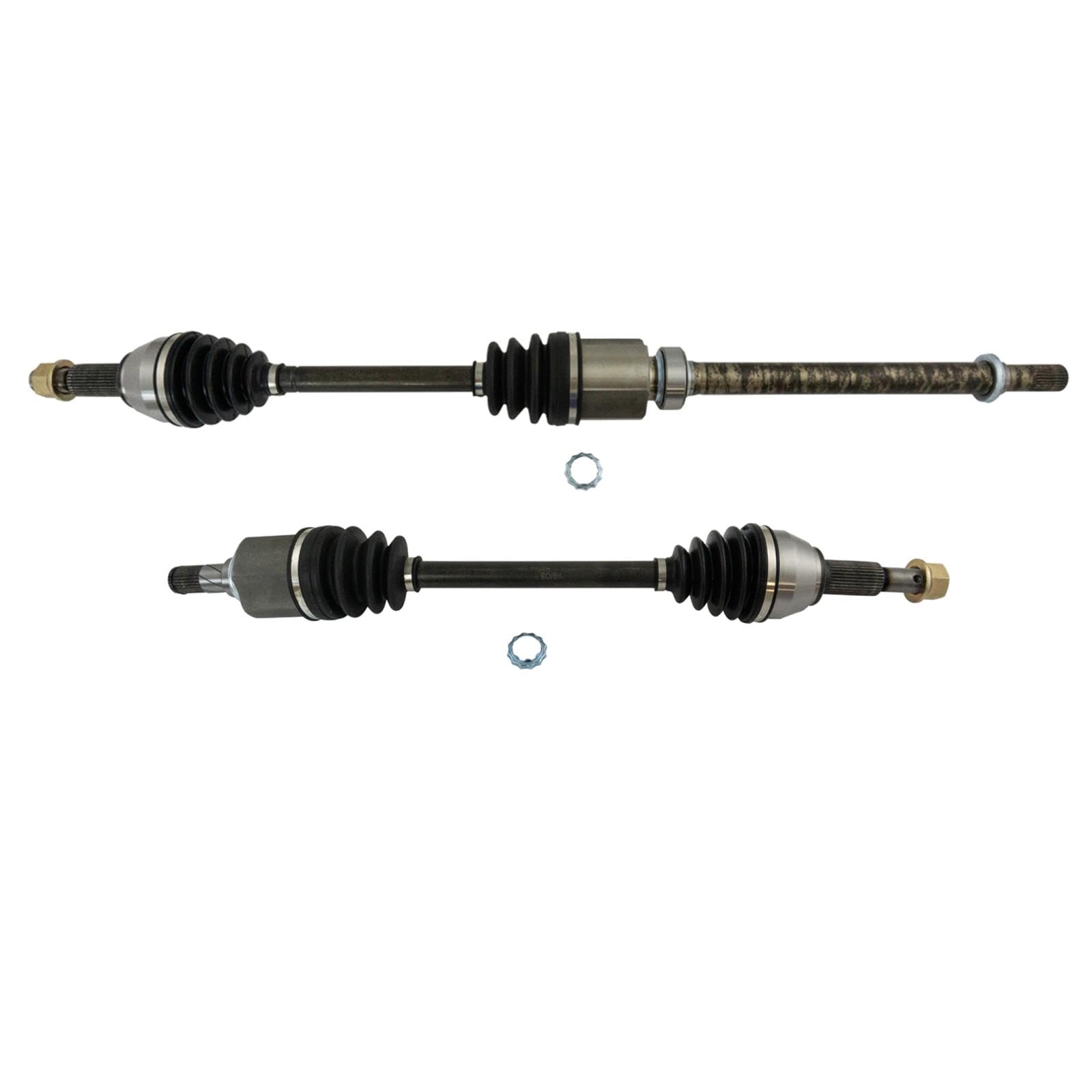 Trq Front Cv Axle Shaft Assembly Set Compatible With 2013-2018 Nissan Altima