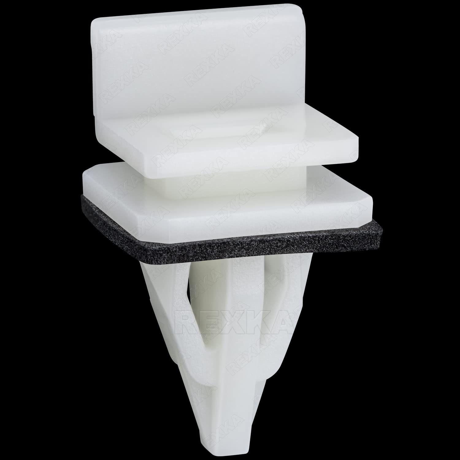 Rexka 10Pcs Rocker Panel Moulding Clip For Honda Acura 91513-Sm4-000 Accord, Civic, Civic Del Sol, Cr-V, Element, Odyssey, Pilot