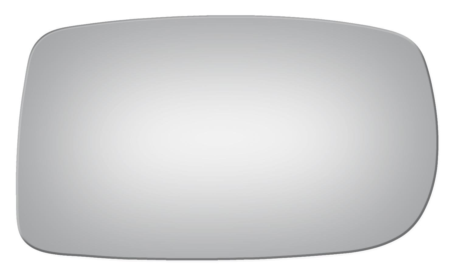 Burco 5431 Convex Passenger Side Replacement Mirror Glass For 2010-2015 Hyundai Genesis Coupe