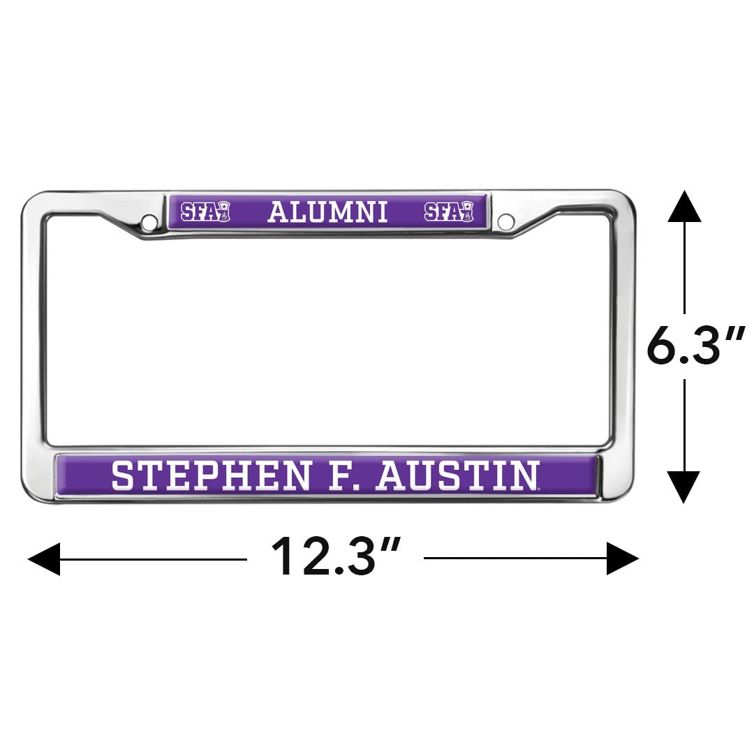 SFA Alumni Logo Full Size Standard License Plate Metal Frame
