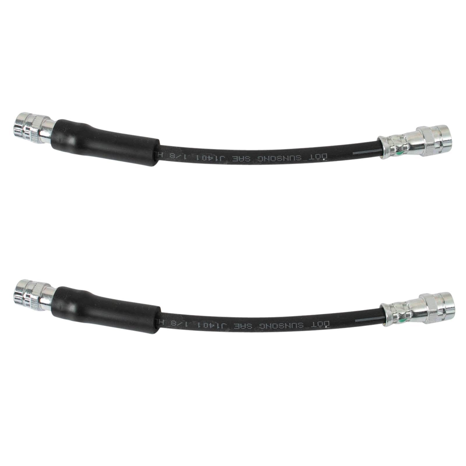 Trq Rear Brake Hose Set Compatible With 2006-2013 Audi A3 2006-2009 A3 Quattro 2014-2019 Volkswagen Beetle 2009-2017 Cc 2012-201